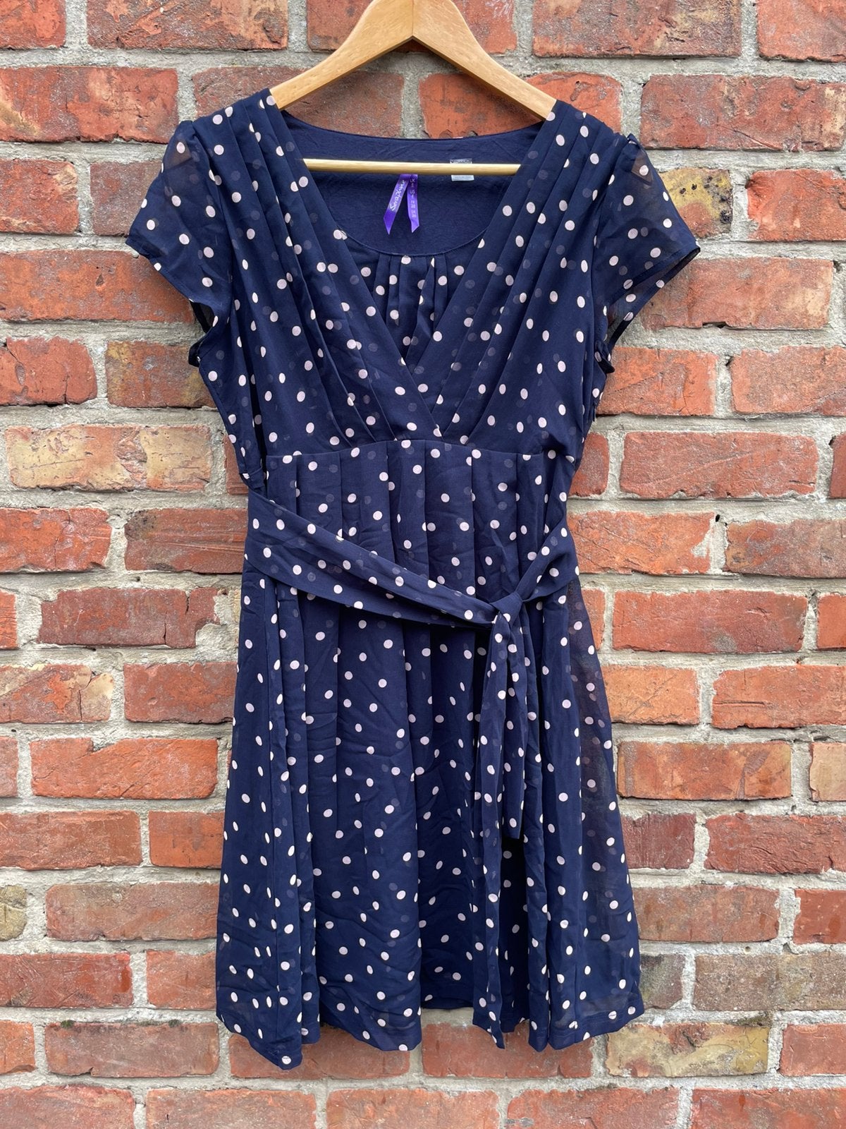 Séraphine - Zwangerschapsjurk- borstvoedingsjurk maat 36, Kleding | Dames, Zwangerschapskleding, Ophalen, Blauw, Jurk, Zo goed als nieuw
