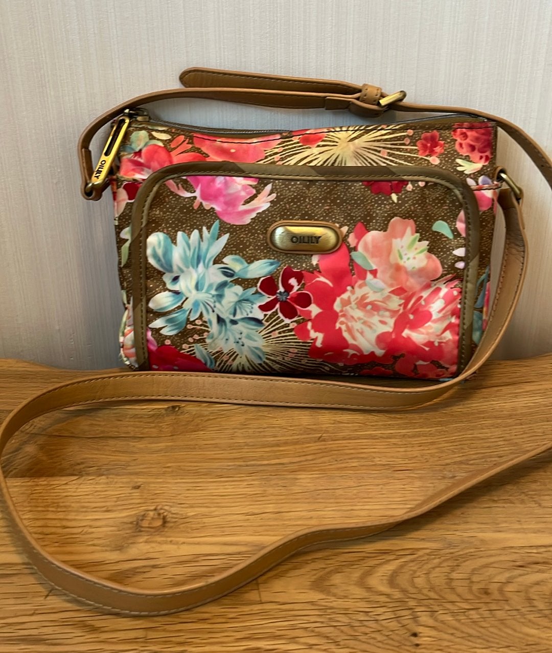 Oilily schoudertas / cross body bag, Bijoux, Sacs & Beauté, Enlèvement ou Envoi, Utilisé, Sac à bandoulière