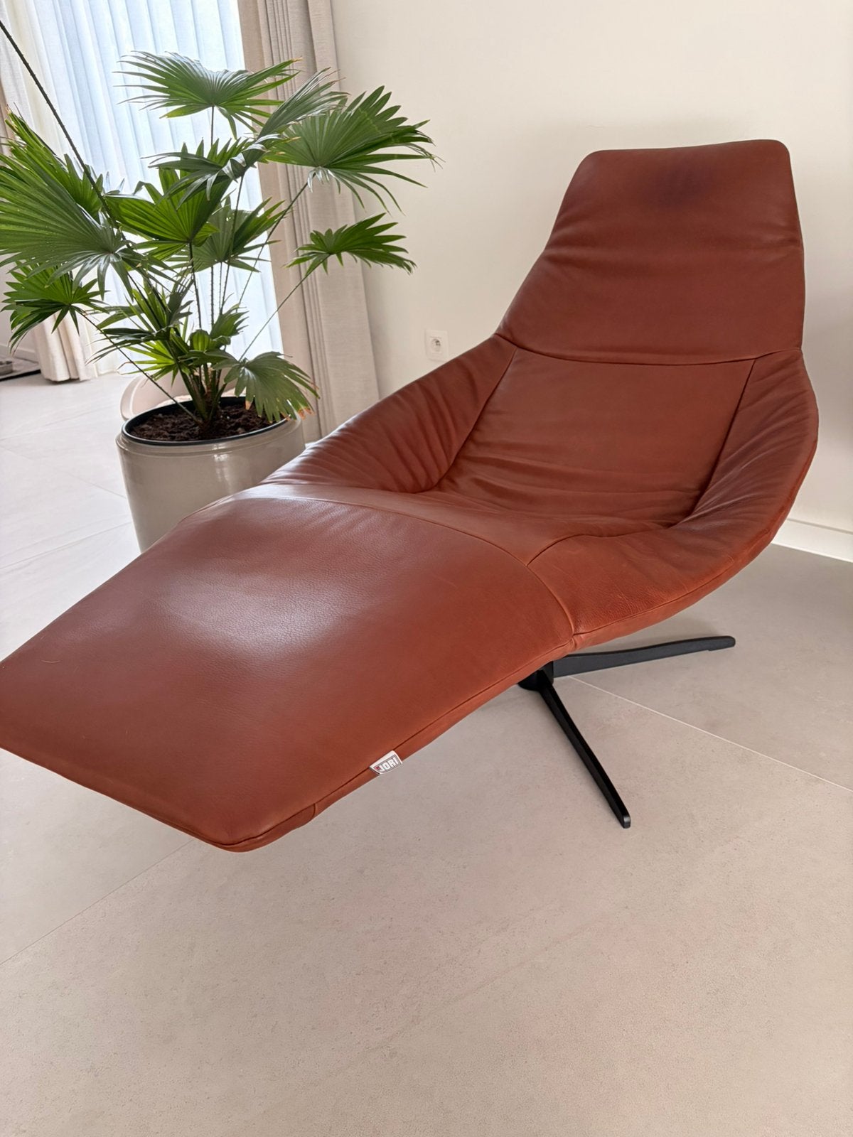 Kwaliteitsleder JORI Icarus lounge, in perfecte staat, Enlèvement, Comme neuf