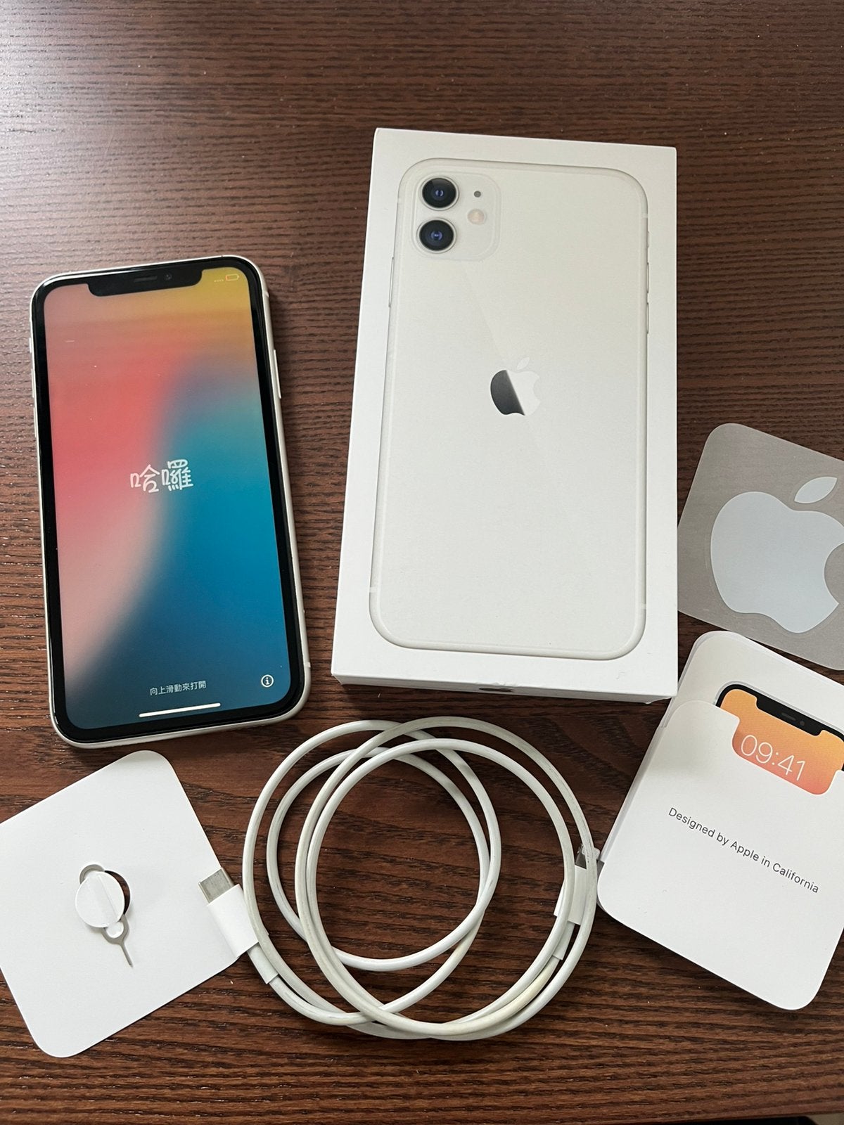 Iphone 11 - zeer goede staat - 87% batterij - met doos, Telecommunicatie, Gebruikt, Wit, 87 %, 64 GB