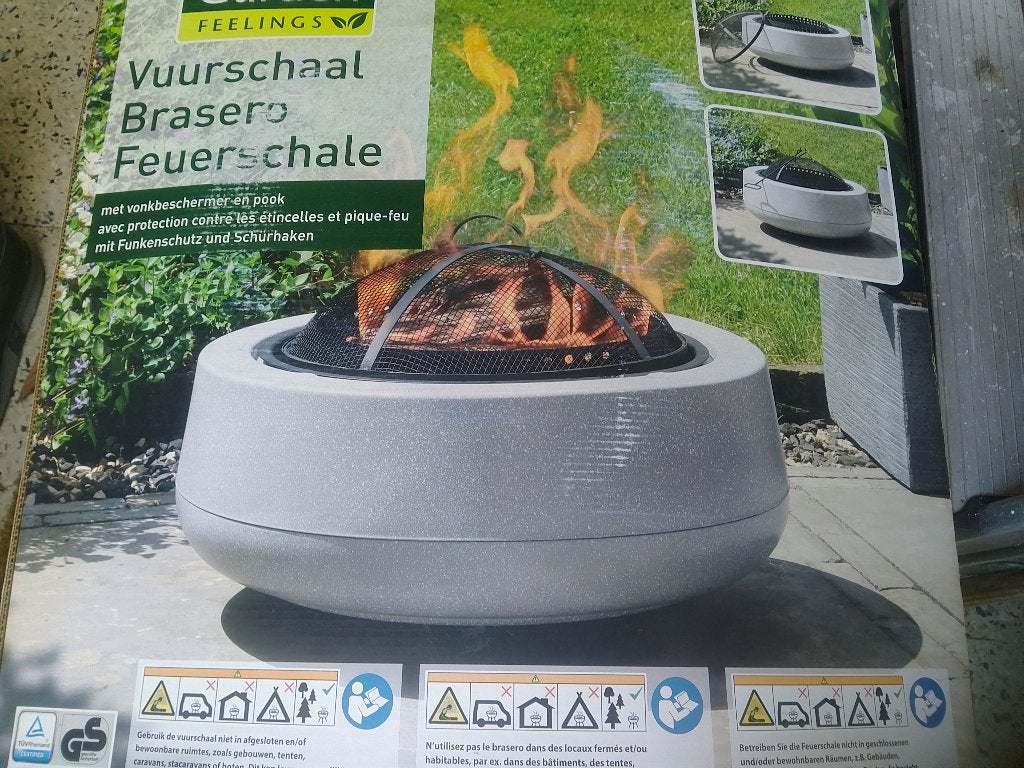 Nieuwe vuurschaal, Ophalen, Nieuw