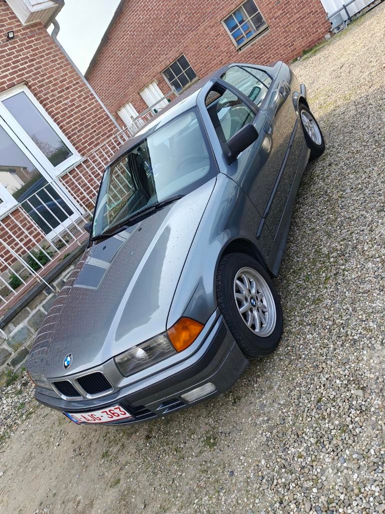 e36 320i oltimer, Autos, Euro 2, Argent ou Gris, 110 kW, 5 portes