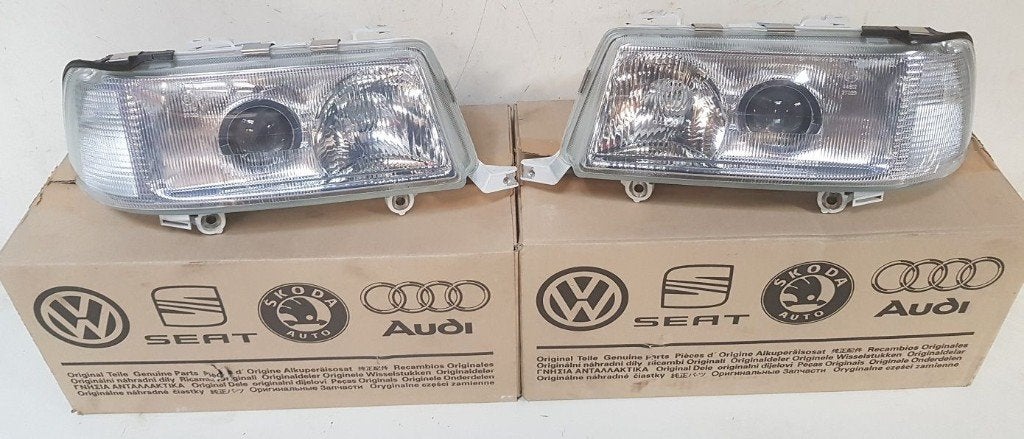 Paar koplampen OEM AUDI 80 CABRIOLET, Ophalen