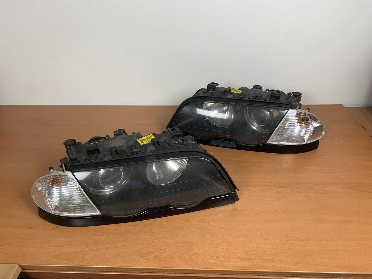 koplamp set BMW 3 serie E46 xenon sedan + combi 1997 - 2001, Auto-onderdelen, Gebruikt, -, -, Ophalen of Verzenden