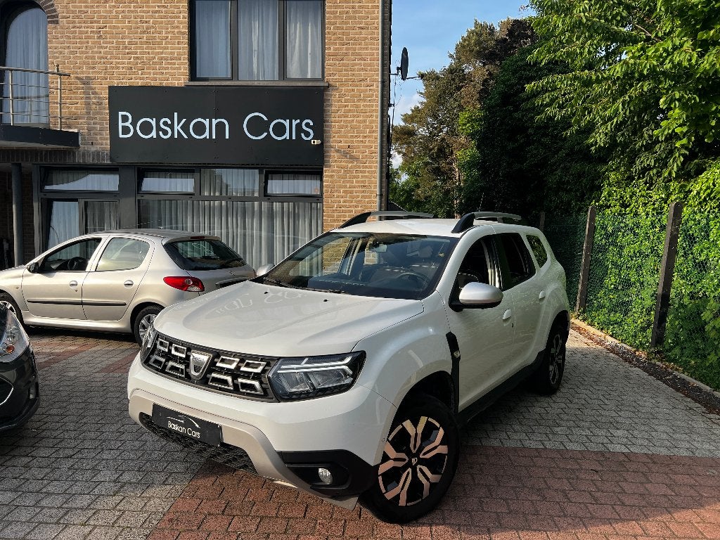 Dacia Duster 1.0TCE/M2021/AIRCO/NAVI/360CAMERA/GARANTIE, Auto's, Duster, Wit, Handgeschakeld, 5 deurs