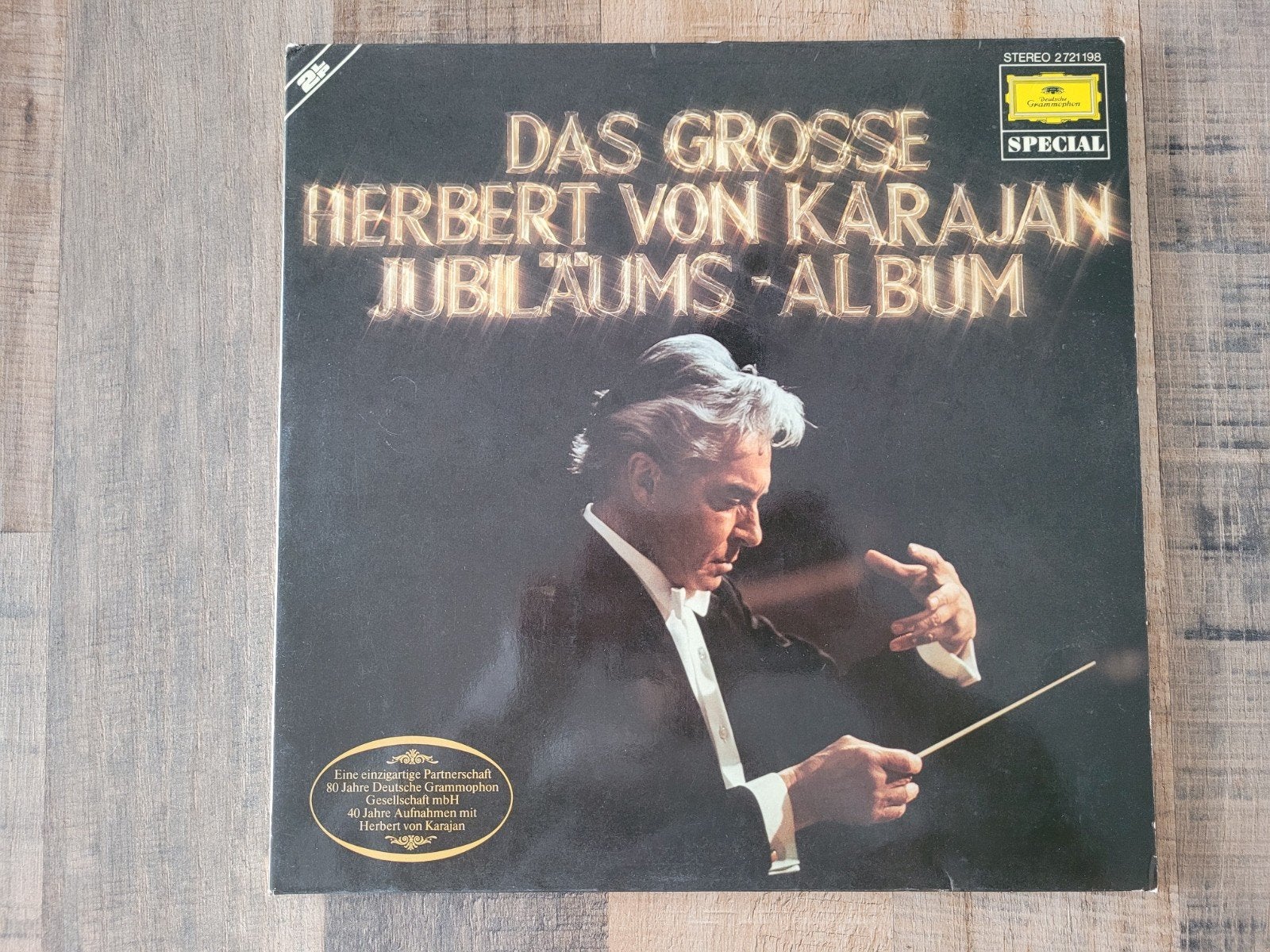 Vinyl Das grosse Herbert von Karajan Jubilaums album, Ophalen of Verzenden, Gebruikt