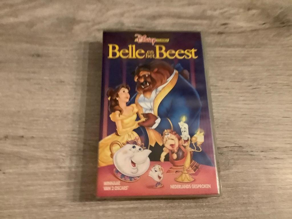 Disney Belle en het beest VHS film (1992), Cd's en Dvd's, Tekenfilm, Alle leeftijden, Ophalen of Verzenden, Zo goed als nieuw