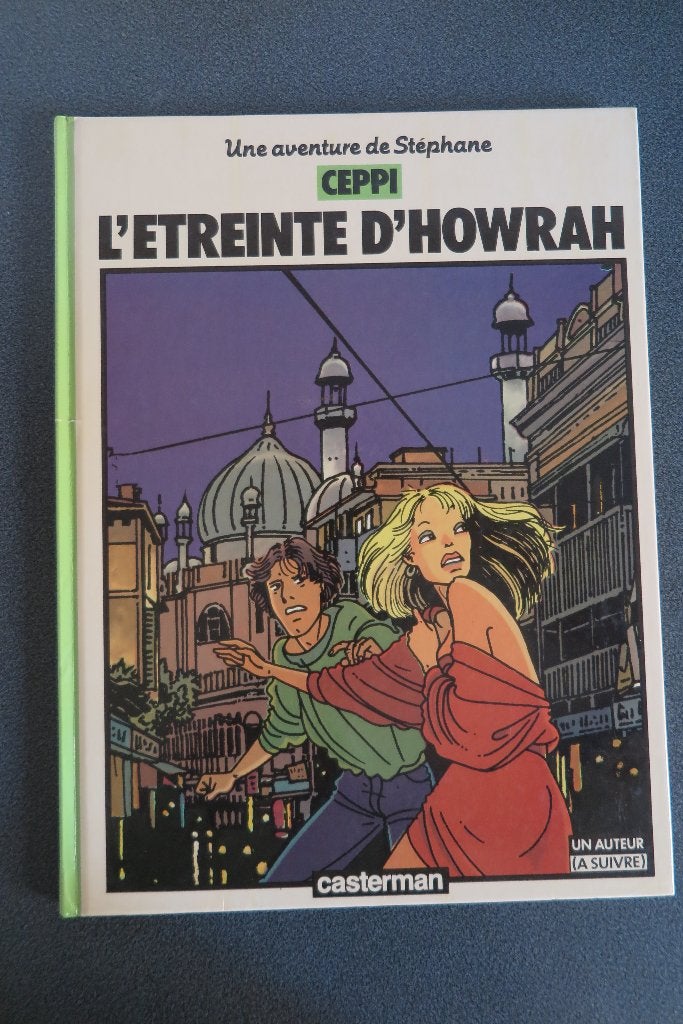 Daniel CEPPI, L'étreinte d'Howrah, Livres, Daniel CEPPI, Enlèvement ou Envoi, Une BD, Comme neuf