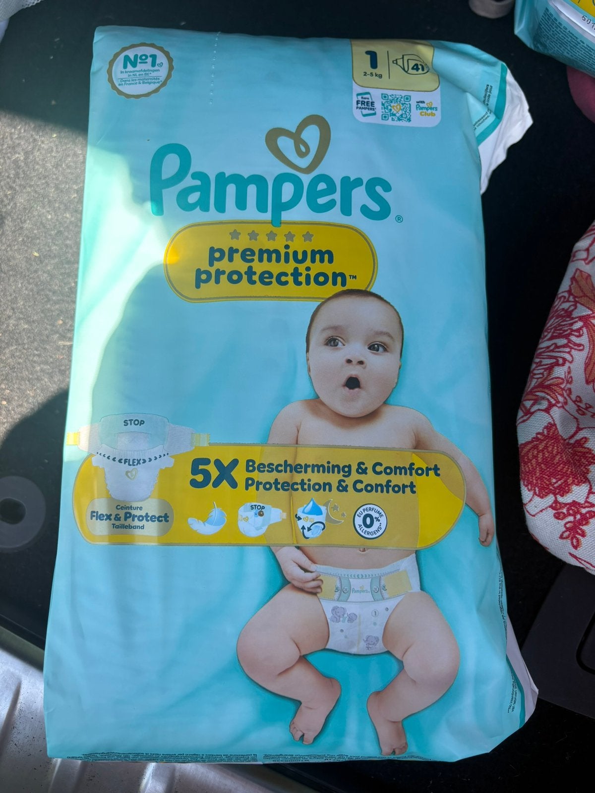 Lot de 3 paquets de pampers taille 1, Enlèvement, Neuf