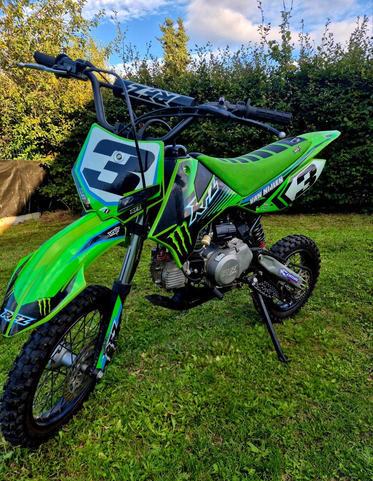 pitbike 125cc 4 takt, Fietsen en Brommers, Ophalen, Pitbike