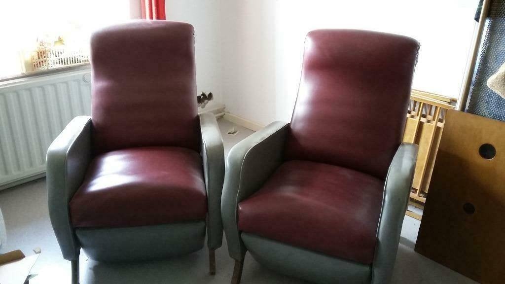 2 fauteuils relax, Ophalen, Gebruikt