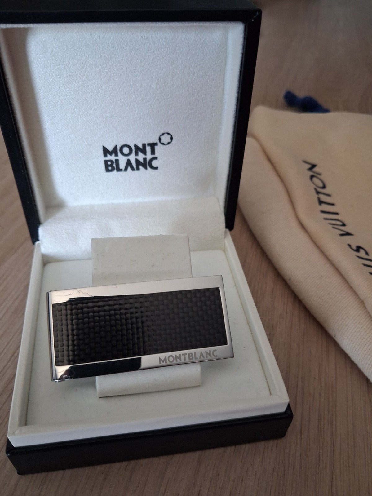 MONTBLANC NEUF !! PINCE BILLETS CLIP NEUF !! A SAISIR..., Enlèvement ou Envoi, Blanc, Guess