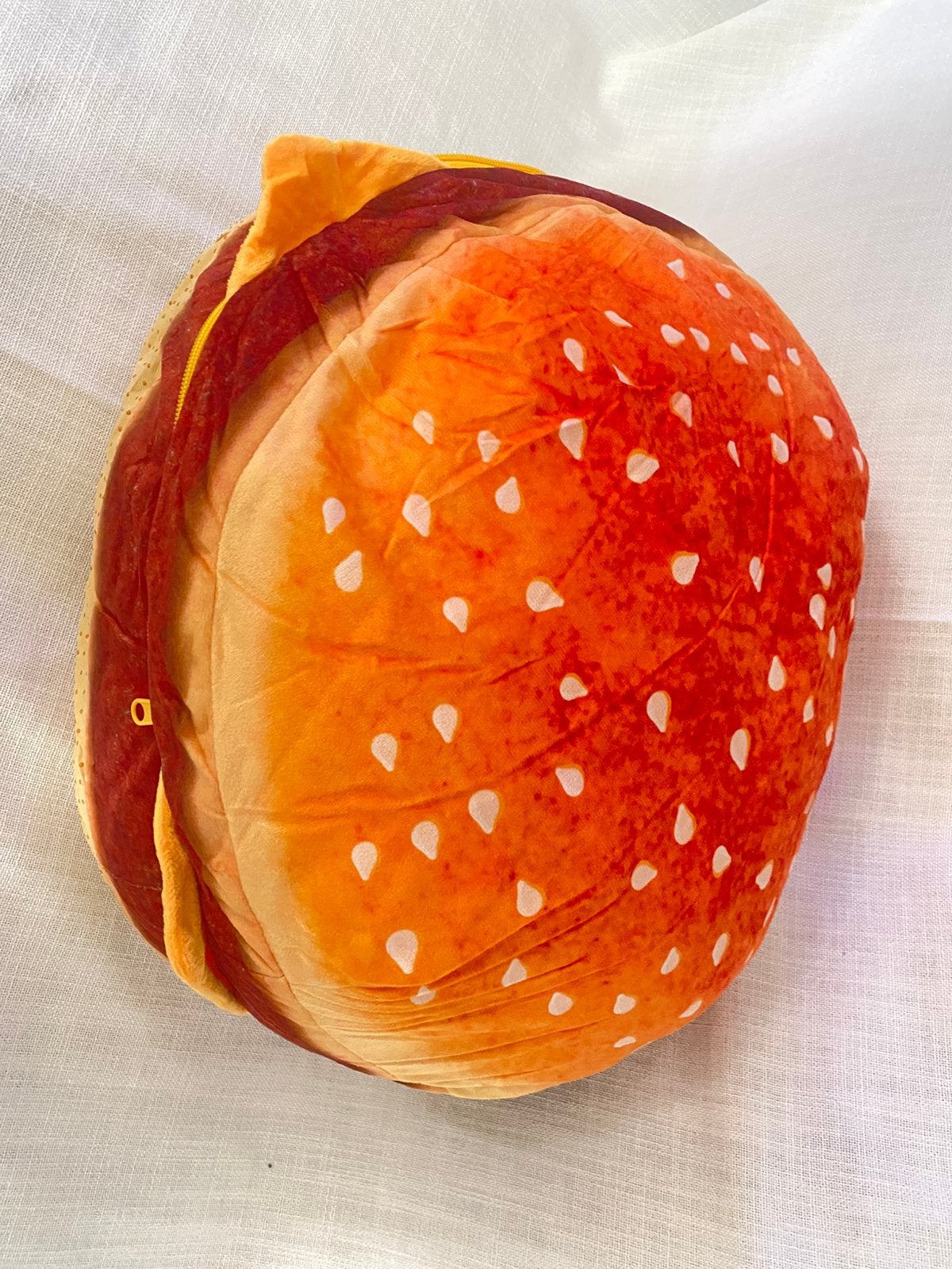 Bread Burger Design Funny Plush Pillow, Lumbar Pillow for, Enlèvement ou Envoi