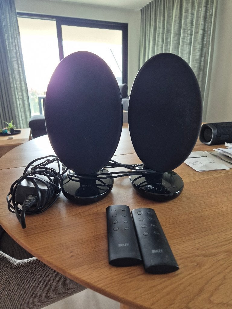 Kef EGG, Audio, Tv en Foto, Luidsprekerboxen, Ophalen, Gebruikt, KEF, Minder dan 60 watt