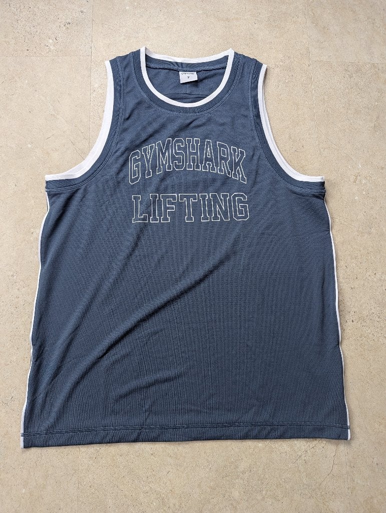 Gymshark tanktop, Fitness, Gymshark, Zo goed als nieuw, Grijs