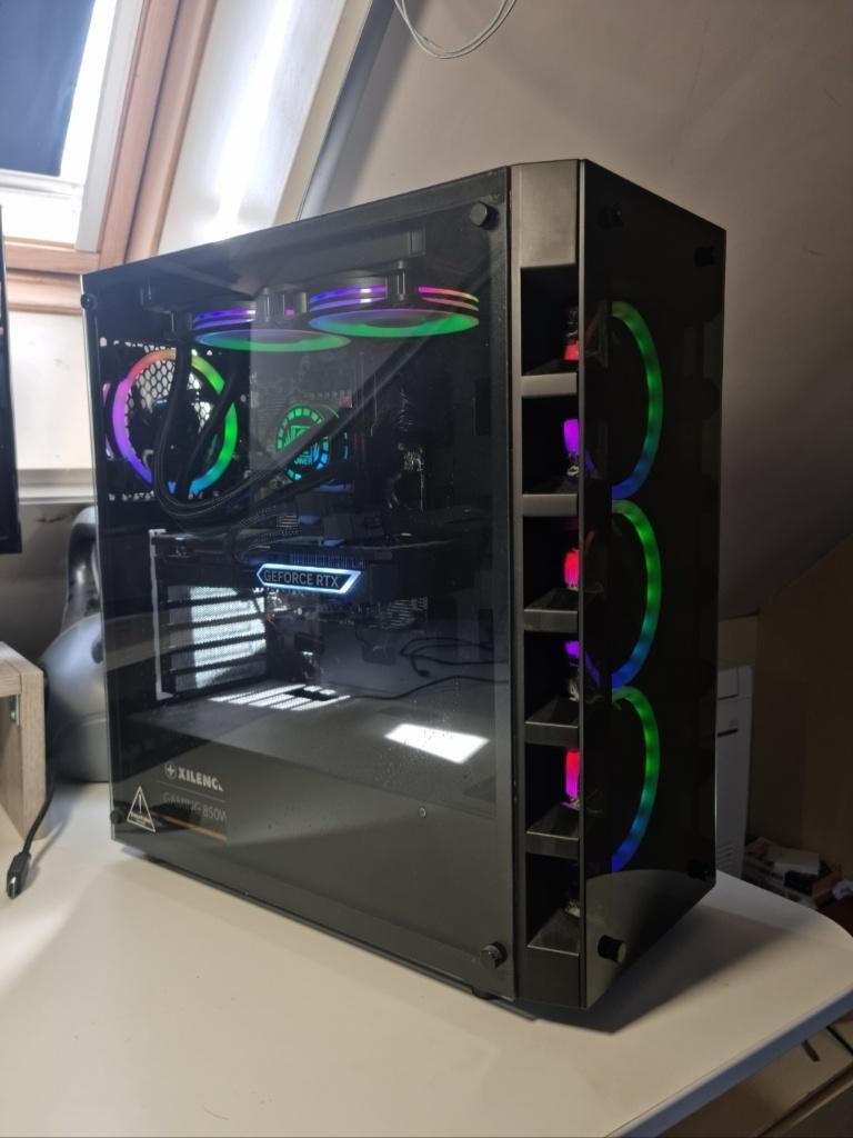 Gaming PC (4070 SUPER, 64GB RAM), Computers en Software, Met monitor, 64 GB of meer, Ophalen of Verzenden, Zo goed als nieuw