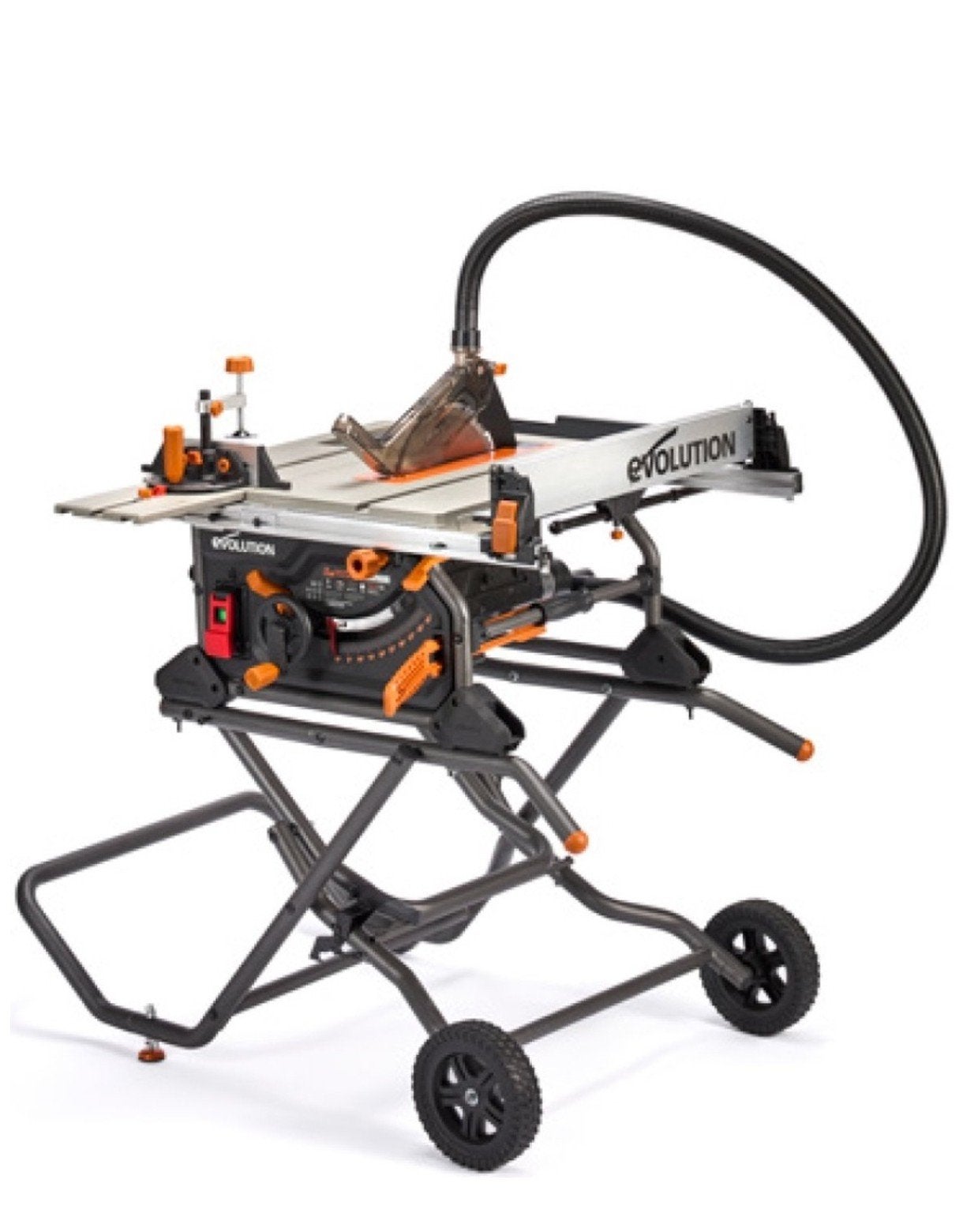 EVOLUTION POWER TOOLS - SCIE DE TABLE R255TBLX+ AVEC SUPPORT, Enlèvement