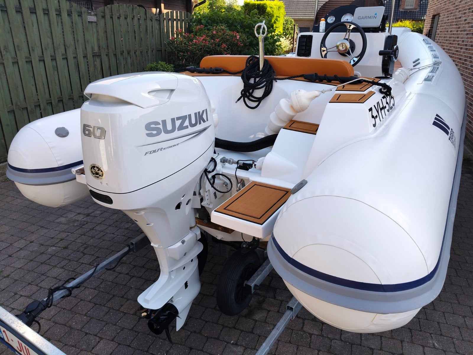 Rib Tiger Marine Sportline, Ophalen