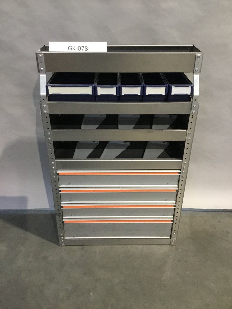 Aluminium Finnerup bedrijfswagen inrichting GK-077, Ophalen of Verzenden