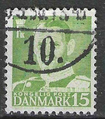 Danemark 1948/1953 - Yvert 315 - Roi Frédéric IX (ST), Timbres & Monnaies, Envoi, Danemark, Affranchi