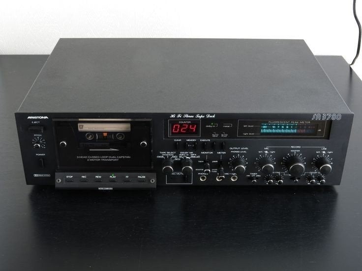 lecteur cassette Aristona SR3780, Enlèvement