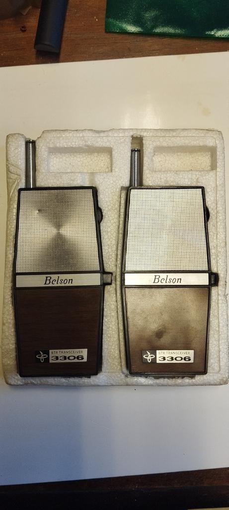 Belson GTR TRANSCEIVER walkietalkie, Audio, Tv en Foto, Ophalen of Verzenden