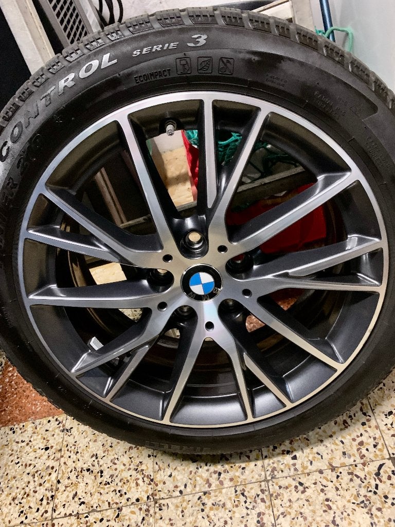 Kit hiver bmw, Autos : Pièces & Accessoires, Enlèvement, Jante(s)