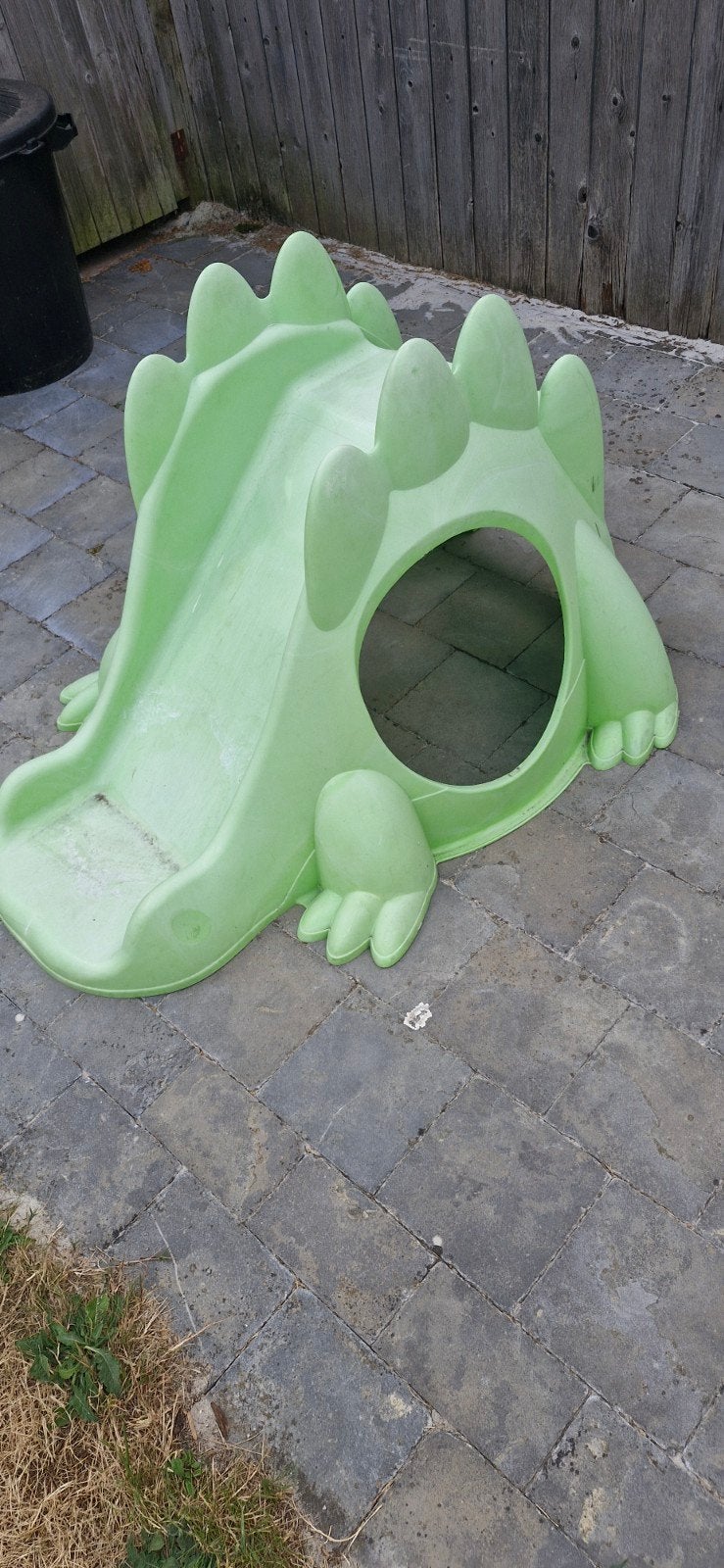 klein glijbaan, Ophalen, Glijbaan