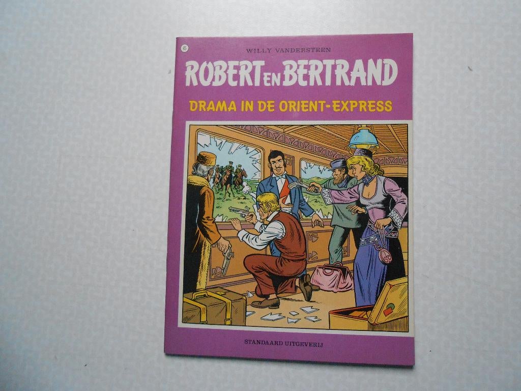 Robert en Bertrand 45 Drama in de Orient-Express 1982 ste dr, Neuf, Enlèvement ou Envoi, Willy Vandersteen, Une BD