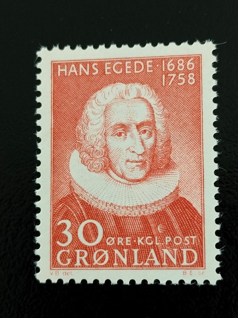 Groenland 1958 - 200 jaar dood Hans Egede **, Verzenden, Denemarken, Postfris