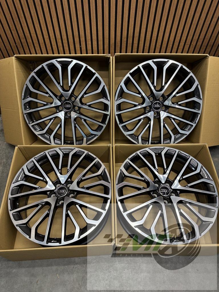 21" Audi Q5 SQ5 A6 S6 A5 Q3 RSQ3 MULTISPK 8MA601025L BTW OEM, Auto-onderdelen, Banden en Velgen, Velg(en), 21 inch, Personenwagen