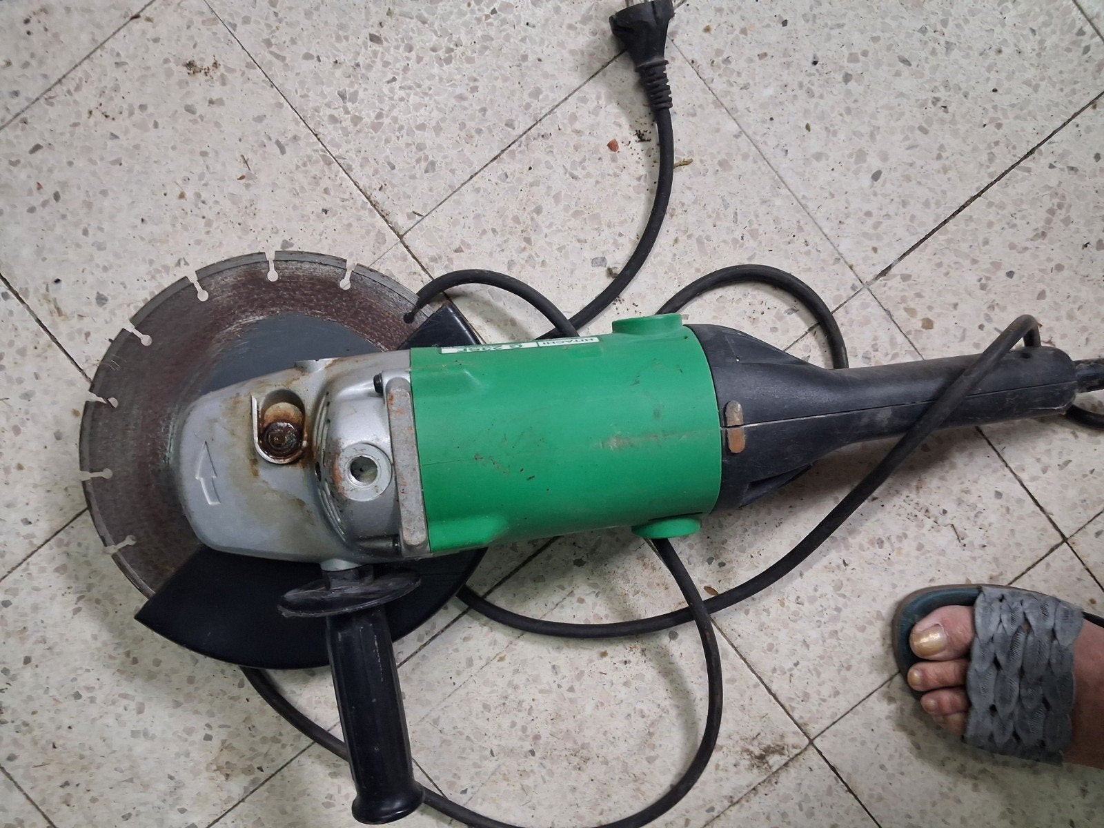 Slijpschijf Hitachi, Doe-het-zelf en Bouw, Ophalen