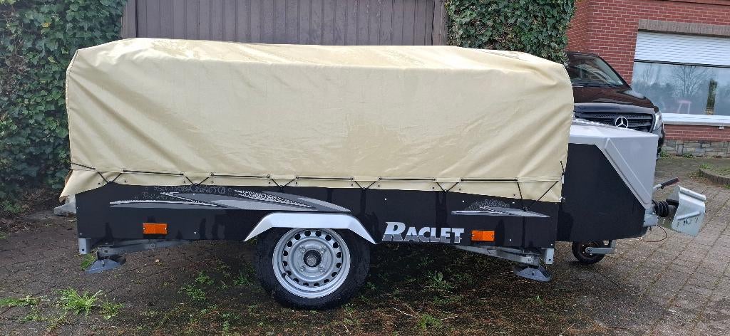 vouwwagen raclet safari, Caravans en Kamperen, Vouwwagens, Raclet, meer dan 6, Beige, Ophalen