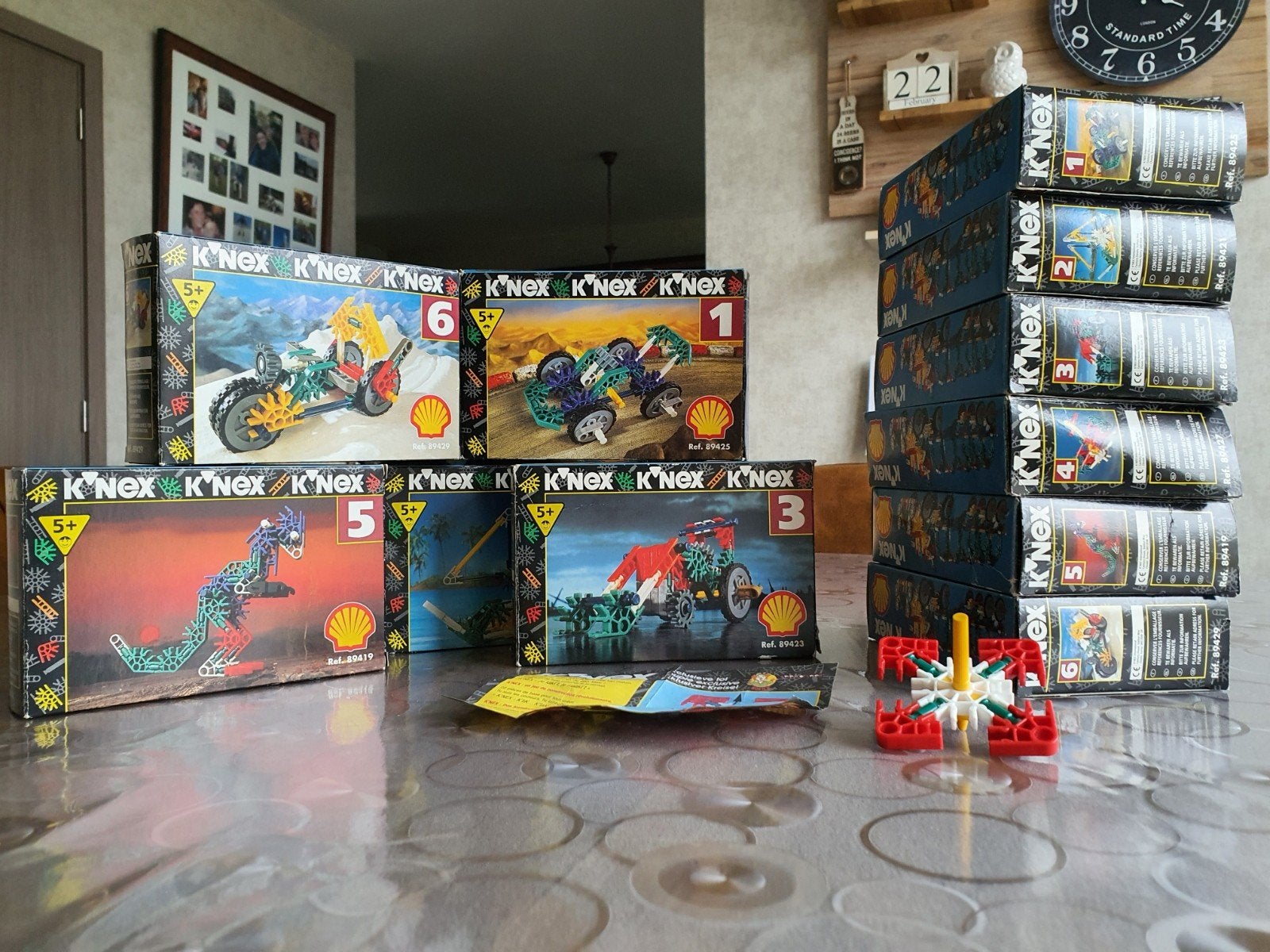 Knex 80s set, Ophalen