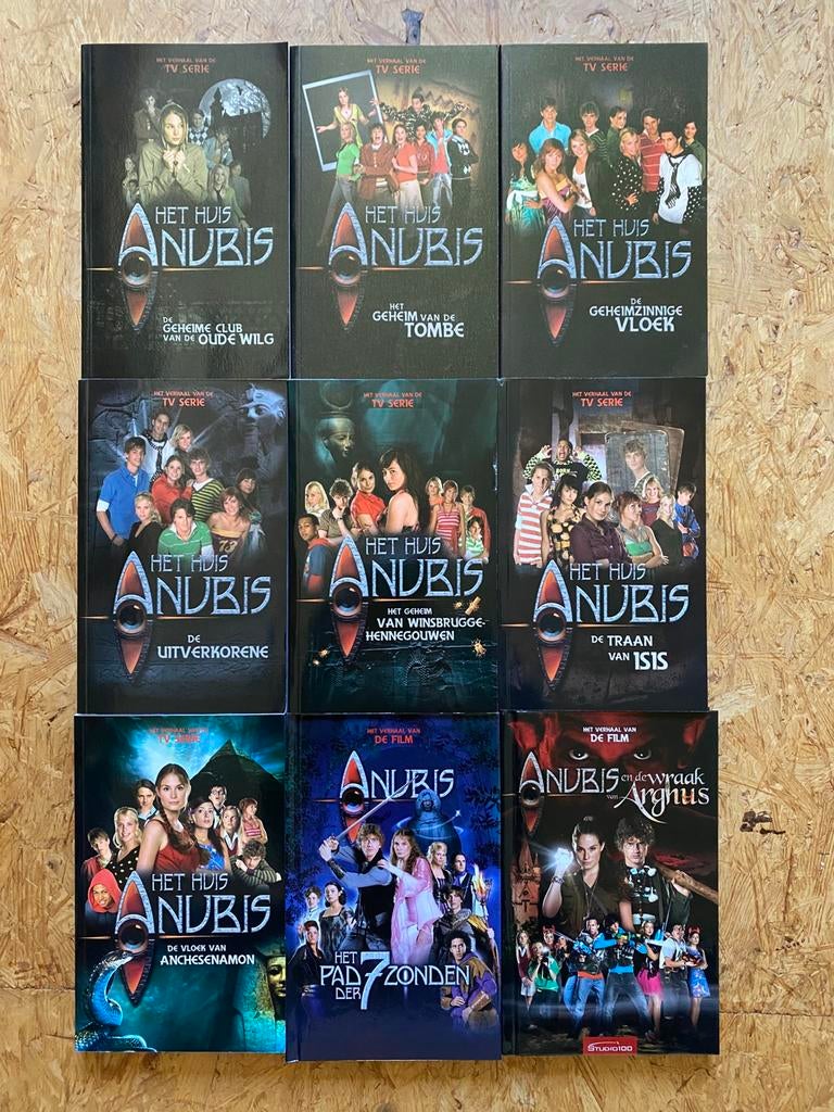 La Maison d'Anubis — Série de livres complète, Enlèvement ou Envoi, Comme neuf, Fiction
