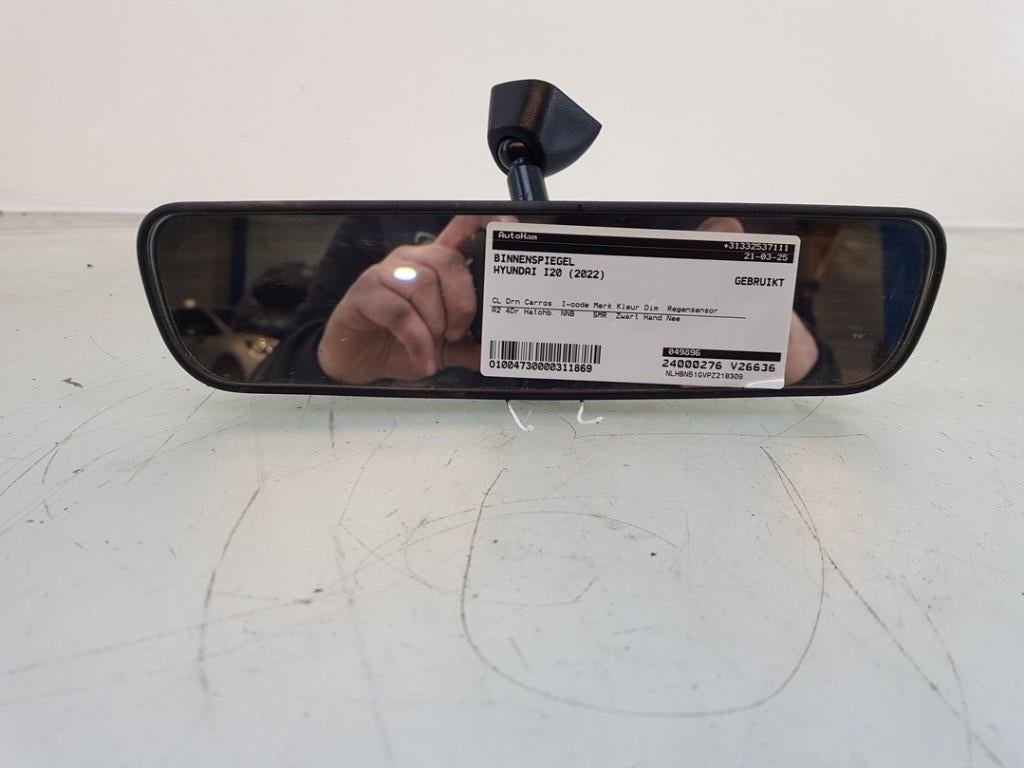 RETROVISEUR INTERIEUR i20 (BC3) (|049896|85110L1000|), Dhr. J. Ham, Administratie@autoham.nl, Utilisé, Hyundai