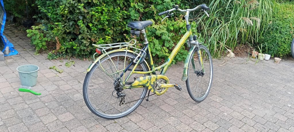 studentenfiets voor meisjes, Fietsen en Brommers, Fietsen | Meisjes, Gebruikt, Velgrem, Versnellingen, Ophalen