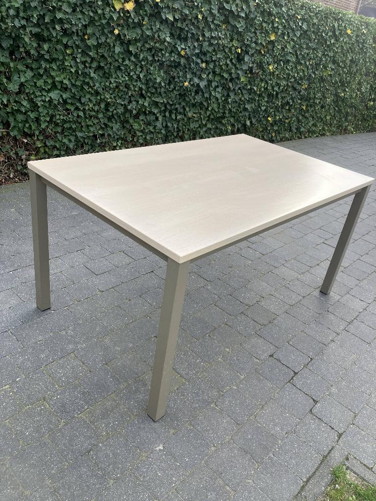 tafel voor 4-6 personen, Huis en Inrichting, Tafels | Eettafels, Ophalen, 50 tot 100 cm, Zo goed als nieuw, 150 tot 200 cm