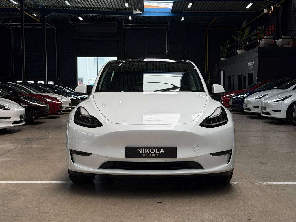 Tesla Model Y LONG RANGE - ALL WHEEL DRIVE - AUTOPILOT - HAR, Zwart, Wit, 5 zetels, SUV of Terreinwagen