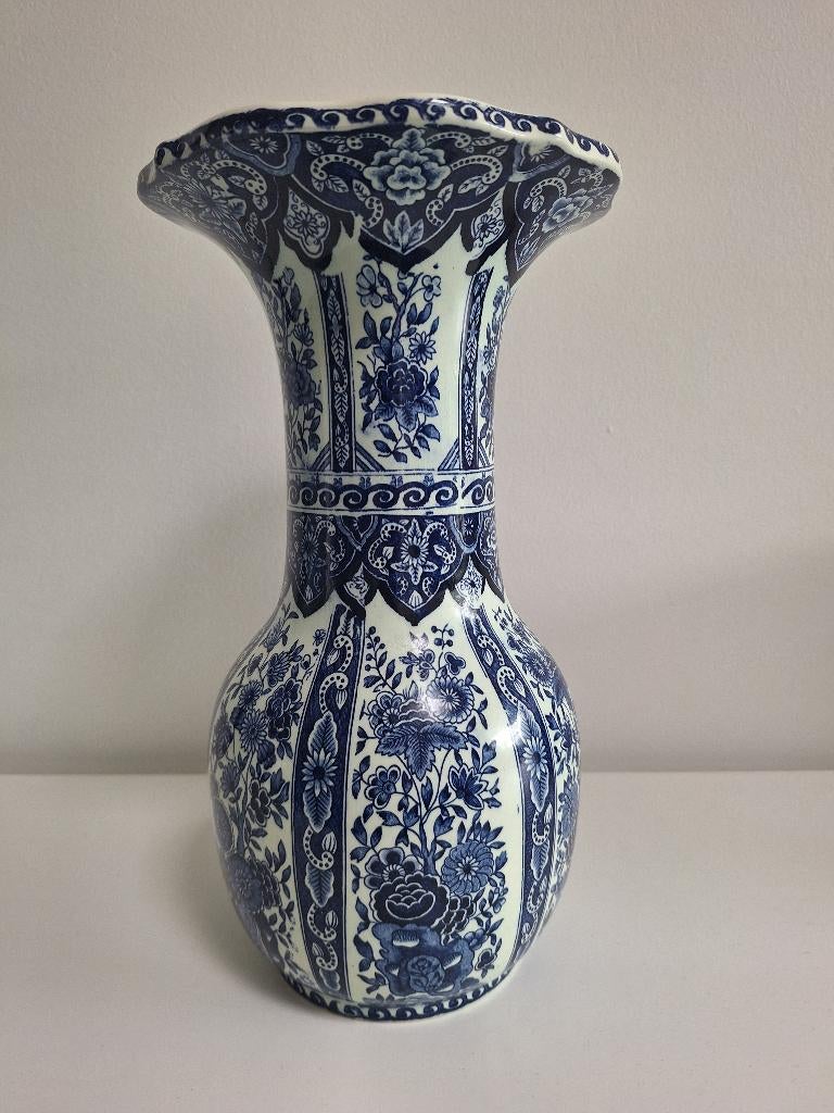Vaas Delft, Ophalen, Gebruikt, Blauw, Aardewerk of Porselein