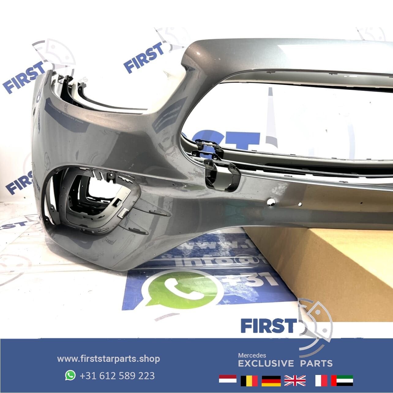 W213 C238 AMG Voorbumper Mercedes E Klasse 2022 bumper PDC F, Gebruikt, -, Voor, Ophalen of Verzenden
