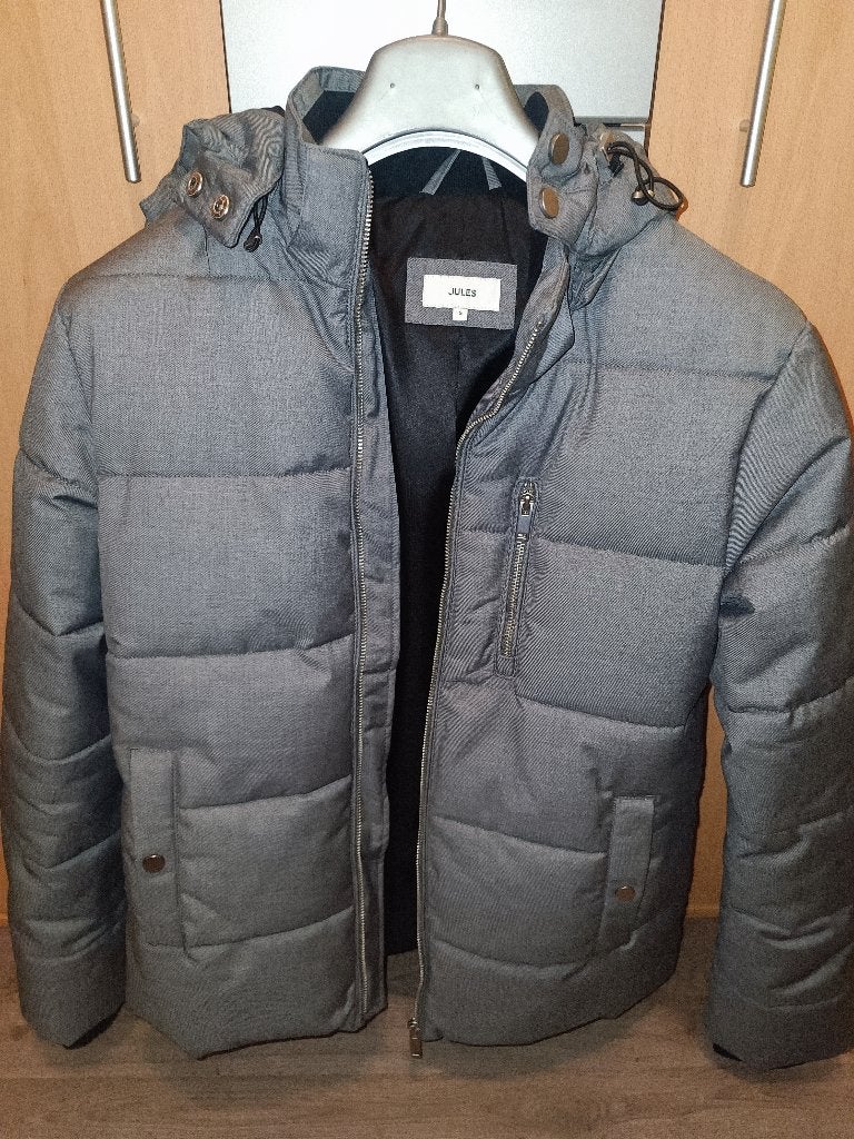 Winterjas, Enlèvement, Comme neuf, Taille 36 (S), Gris