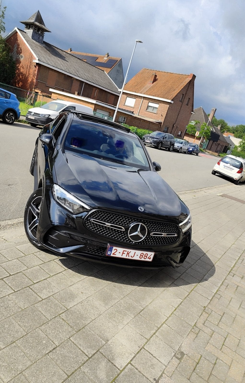 Mercedes-Benz GLC 200 GLC-Coupe 4Matic AMG Line Panodak, Autos, Cuir et Alcantara, Achat, Entretenue par le concessionnaire, Noir