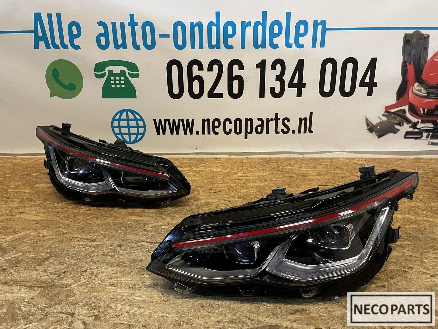 VW GOLF 8 GTI VOL LED KOPLAMPEN ORIGINEEL IQ LIGHT KOPLAMP, Volkswagen, -, Utilisé, -