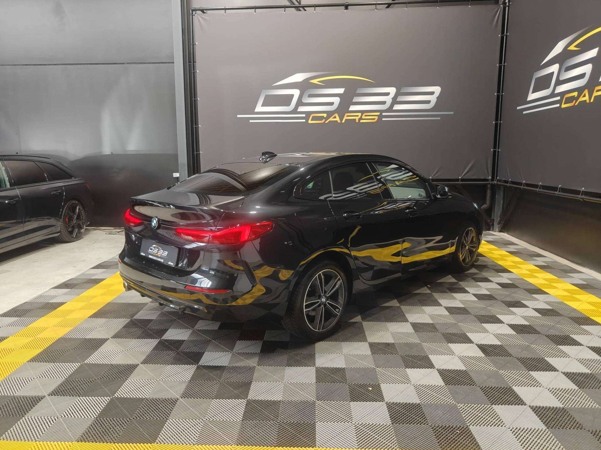 BMW 218 Gran Coupé 218iA SPORT/LED/ZV/Cruise/PDC/Apple/AMB, Auto's, BMW, Gebruikt, Zwart, USB, Zwart