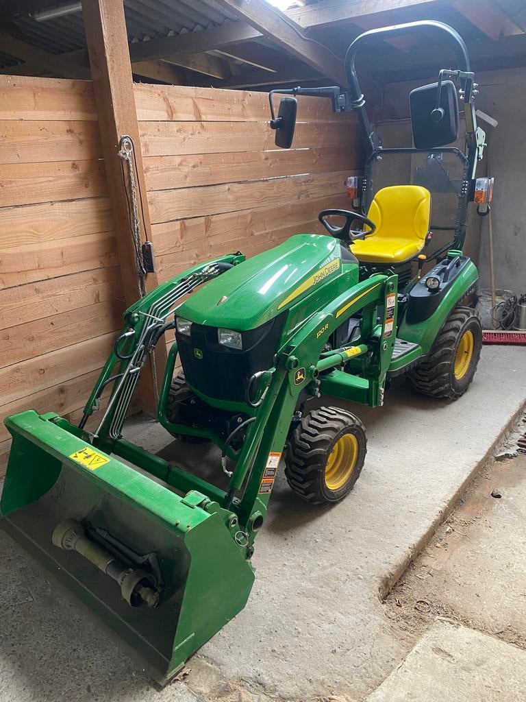 John deere 1026 tuinbouwtraktor, Ophalen