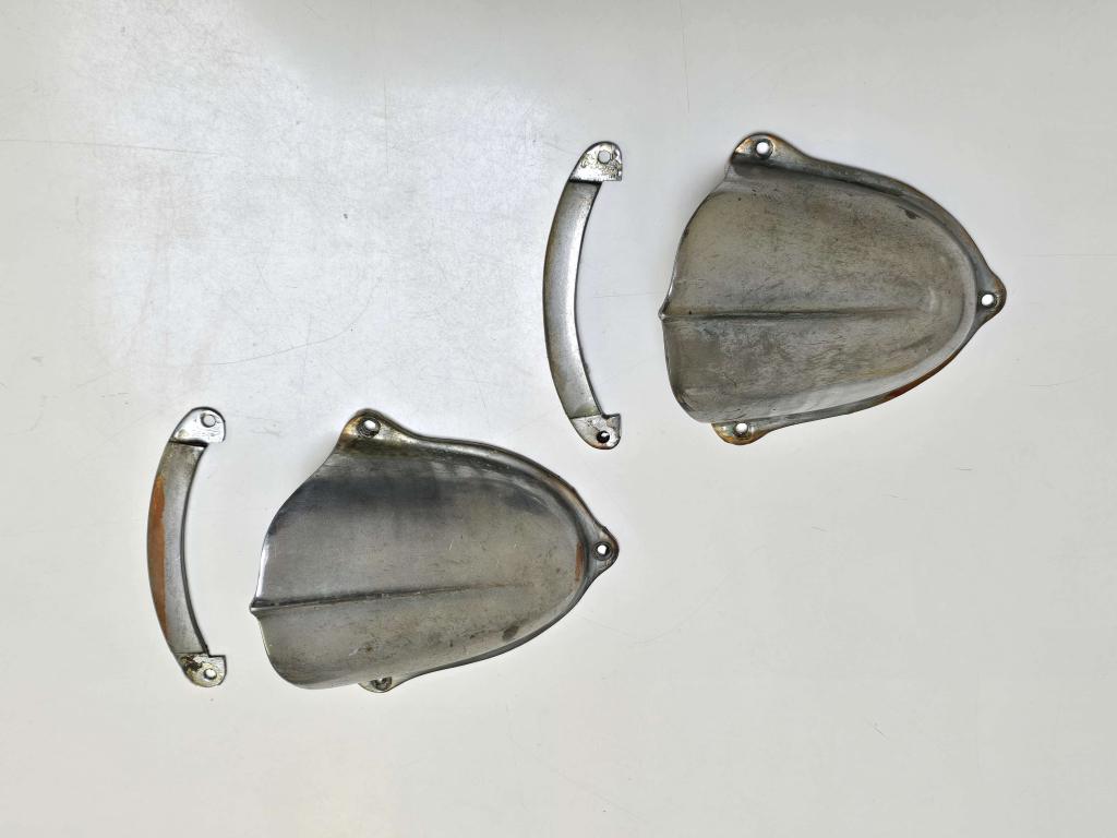 Vintage LUCHTHAPPERS air vents jaren '50 - '60 brons, Niet ingevuld, Enlèvement ou Envoi, Niet ingevuld, Bateau à moteur