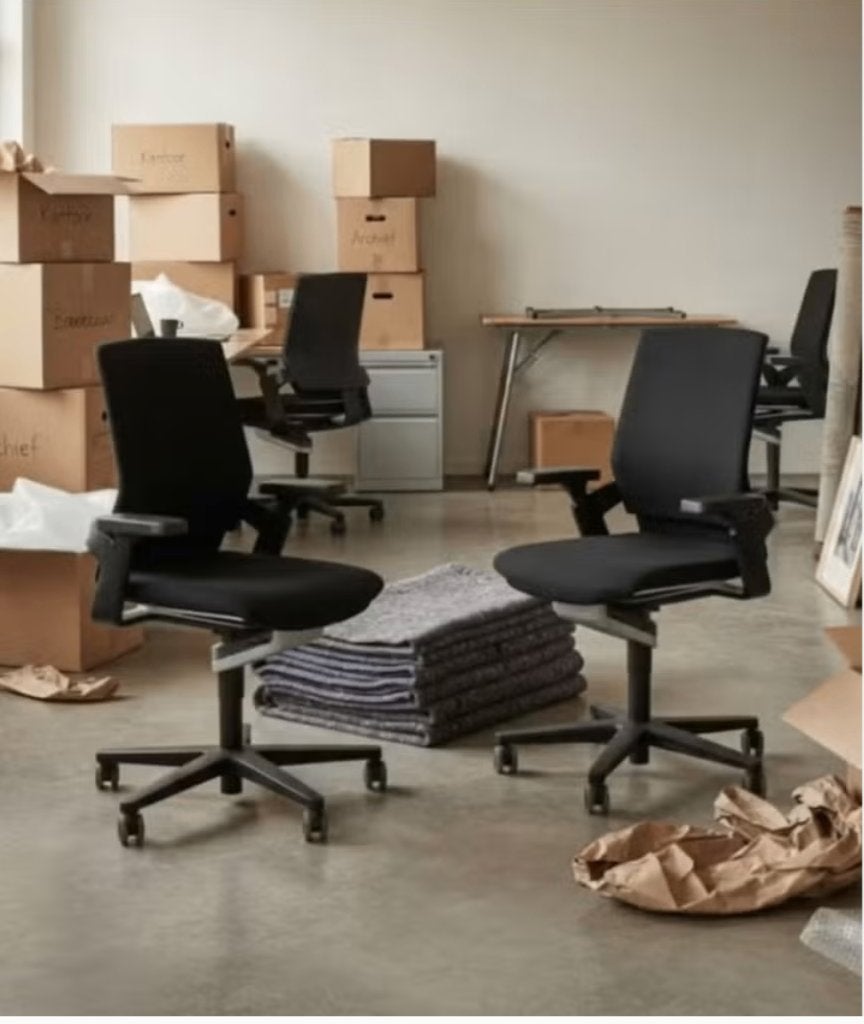 ergonomische bureaustoel wilkahn, Ophalen, Zwart, Bureaustoel
