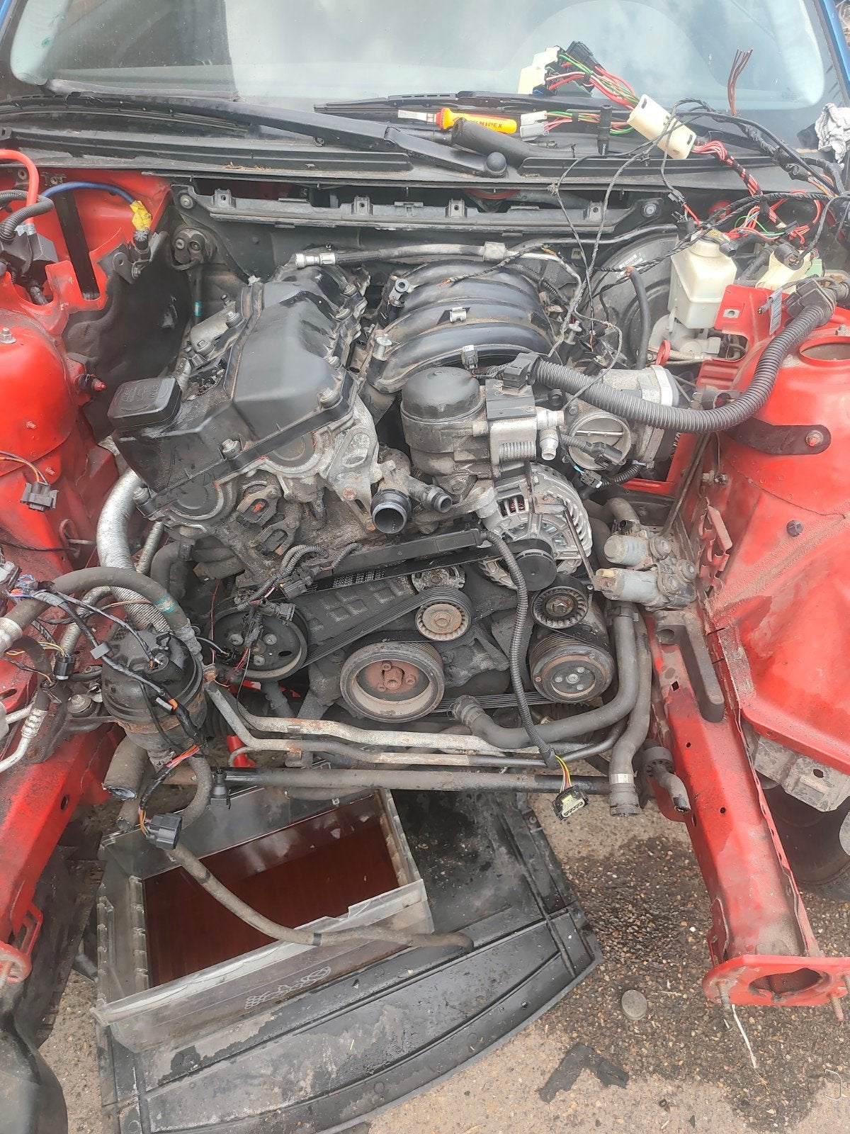 BMW E46 compact 316ti motor, Auto-onderdelen, Ophalen, Gebruikt, BMW