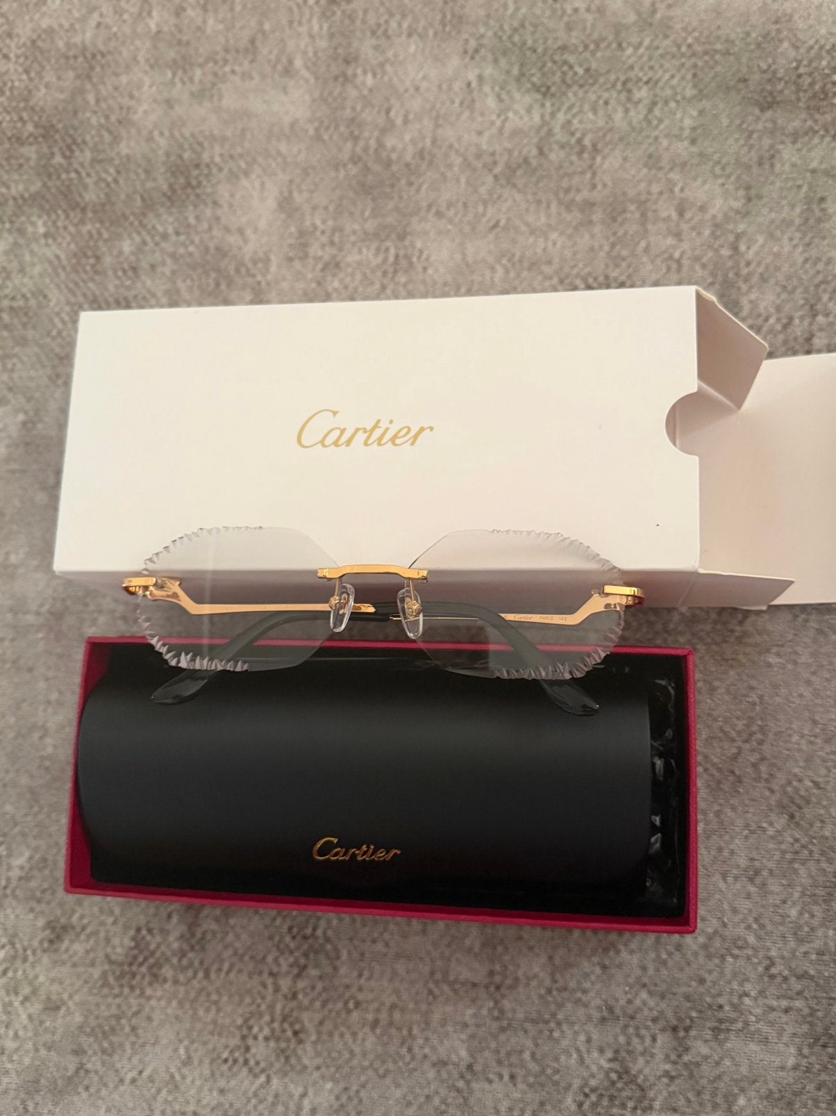 Lunettes Cartier photo chromique, Enlèvement ou Envoi, Comme neuf, Lunettes